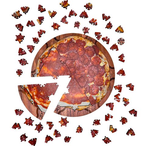 Hexas: Pizza Puzzle - Pepperoni