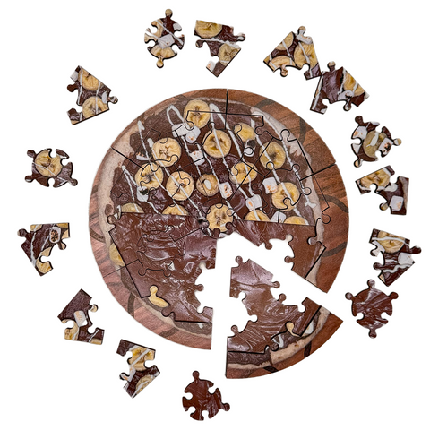 Hexas: Pizza Puzzle - Chocolate Banana