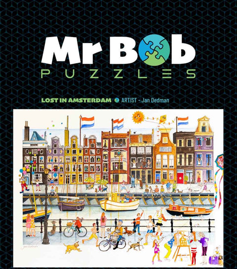 Lost In Amsterdam- 4.5mm Wooden Jigsaw Puzzle