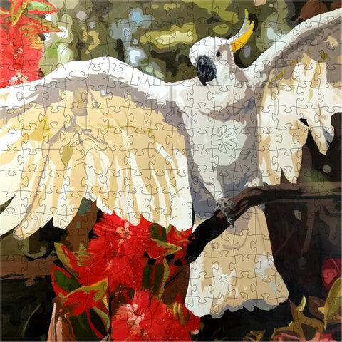 Billie's Bottlebrush - 4.5mm Wooden Jigsaw Puzzle