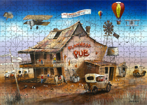 Blackwood Pub - 4.5mm Wooden Jigsaw Puzzle