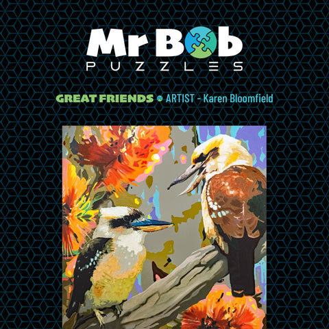 Karen's, 'Great Friends' - 4.5mm Wooden Jigsaw Puzzle