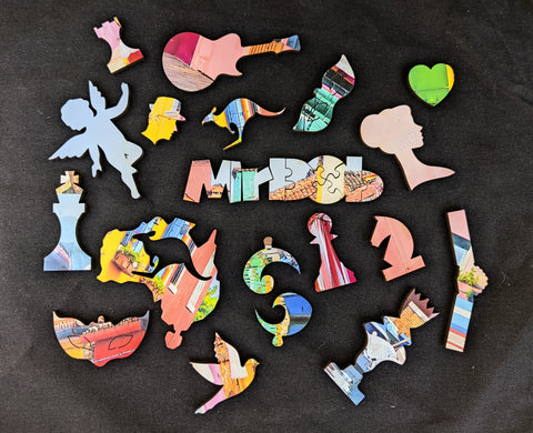 Burano, Italy - 4.5mm Wooden Jigsaw Puzzle