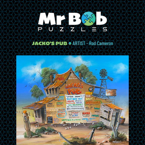 Jackos Pub -  4.5mm Wooden Jigsaw Puzzle