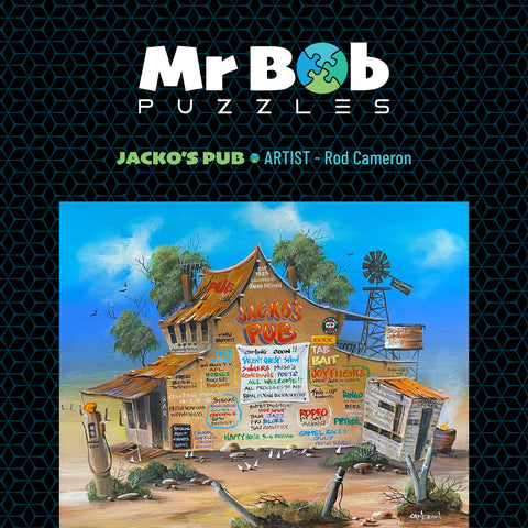 Jackos Pub - 4.5mm Wooden Jigsaw Puzzle