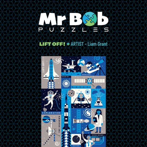 Liam's, 'Lift Off' - 4.5mm Wooden Jigsaw Puzzle