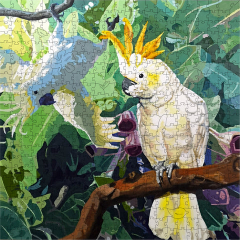 Linda's School Holidays - 4.5mm Thick Wooden Jigsaw Puzzle
