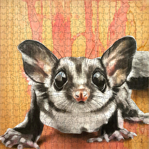 Little Miss Big Eyes - 4.5mm Wooden Jigsaw Puzzles