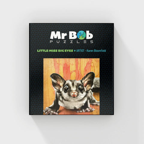 Little Miss Big Eyes - 4.5mm Wooden Jigsaw Puzzles