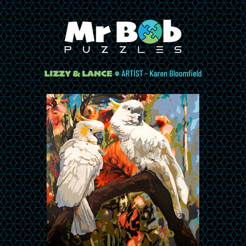 Karen's, 'Lizzy & Lance' - 4.5mm Wooden Jigsaw Puzzle