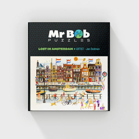 Lost In Amsterdam- 4.5mm Wooden Jigsaw Puzzle
