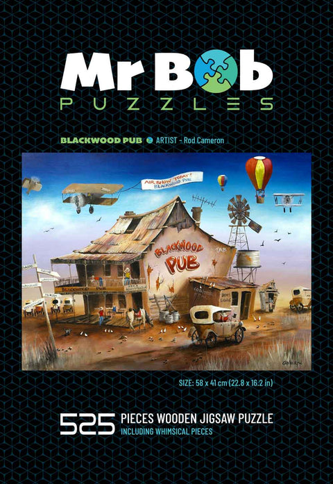 Blackwood Pub - 4.5mm Wooden Jigsaw Puzzle