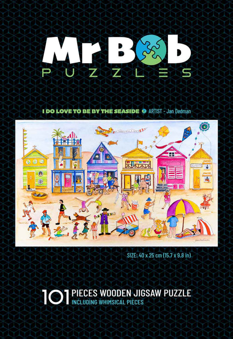I Do Love To Be Beside The Seaside -4.5mm Wooden Jigsaw Puzzle