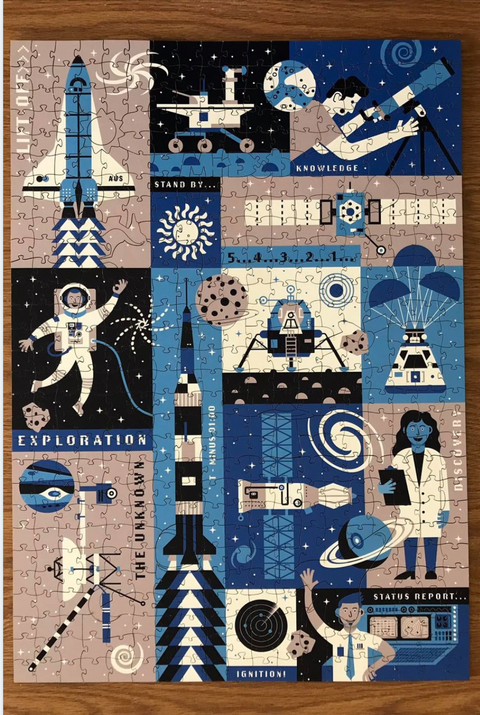 Liam's, 'Lift Off' - 4.5mm Wooden Jigsaw Puzzle