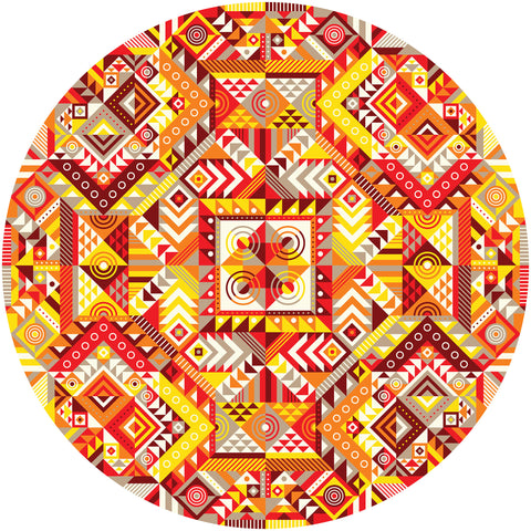 Liam's, 'Shades Of Sunset' - 4.5mm Wooden Jigsaw Puzzle