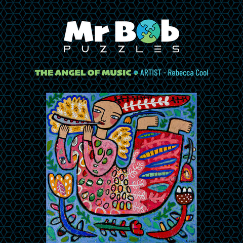 Angel Of Music - 4.5mm Thick Wooden Jigsaw Puzzle