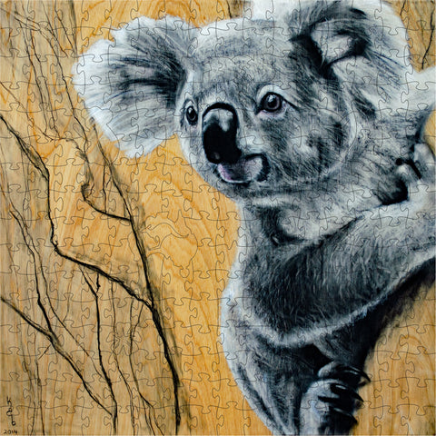 Tree Hugger - 4.5mm Thick Wooden Jigsaw Puzzle