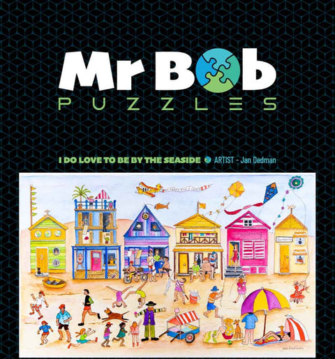 I Do Love To Be Beside The Seaside -4.5mm Wooden Jigsaw Puzzle