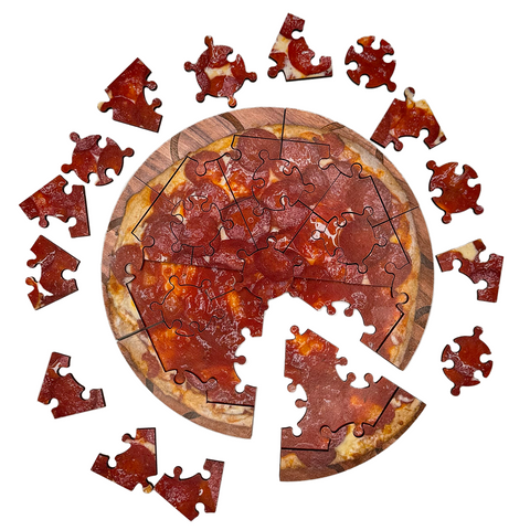 Hexas: Pizza Puzzle - Pepperoni