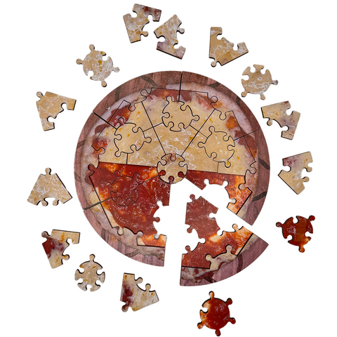 Hexas: Pizza Puzzle - Cheese