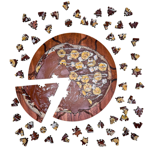 Hexas: Pizza Puzzle - Chocolate Banana