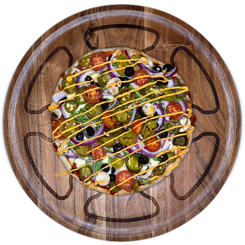 Hexas: Pizza Puzzle - Spicy Veggie
