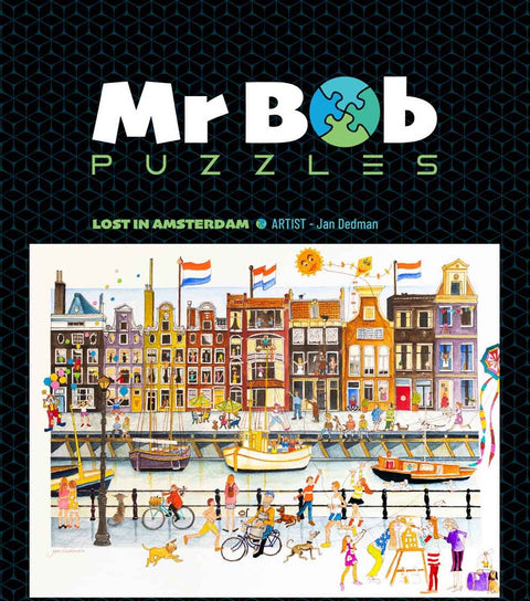 Lost In Amsterdam- 4.5mm Wooden Jigsaw Puzzle