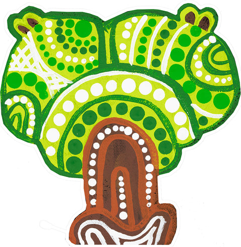 Kevin's, Aussie Boab - 'Tree Of Life' - Shaped Puzzle, View A, 4.5mm thick wooden jigsaw puzzle