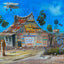 Rod's, 'Blueys Pub'-  4.5mm Wooden Jigsaw Puzzle