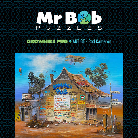 Brownies Pub - 4.5mm Wooden Jigsaw Puzzle