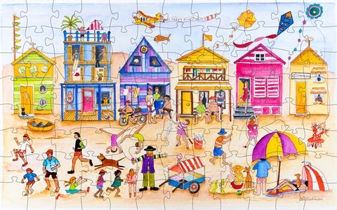 I Do Love To Be Beside The Seaside -4.5mm Wooden Jigsaw Puzzle