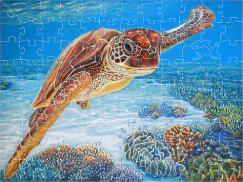 Close Encounter-4.5mm Thick Wooden Jigsaw Puzzle