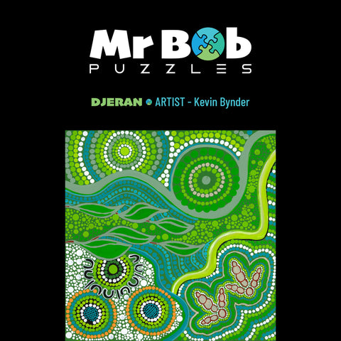 Kevin's, Noongar Six Seasons - 'Djeran' - 4.5mm Wooden Jigsaw Puzzle