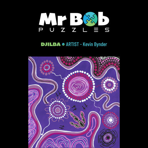 Kevin's, Noongar Six Seasons - 'Djilba' - 4.5mm Wooden Jigsaw Puzzle