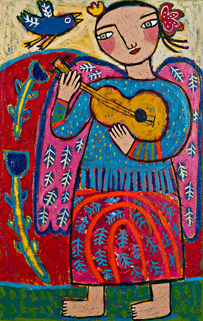 Guitar Player - 4.5mm Thick Wooden Jigsaw Puzzle