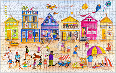 I Do Love To Be Beside The Seaside -4.5mm Wooden Jigsaw Puzzle