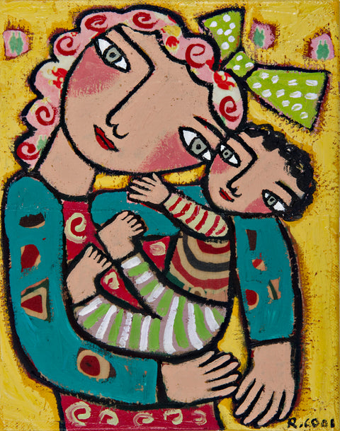 Mother & Son - 4.5mm Thick Wooden Jigsaw Puzzle