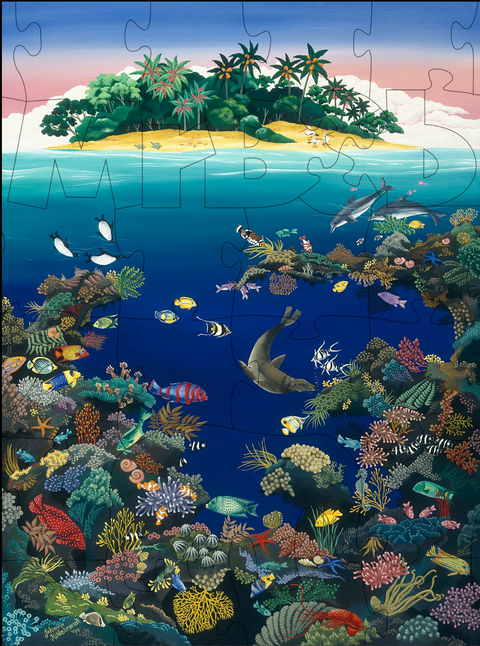 Reef Fantasy - 3.5mm Wooden Jigsaw Puzzle