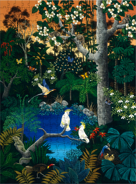 Tropical Forest - 3.5mm Wooden Jigsaw Puzzle